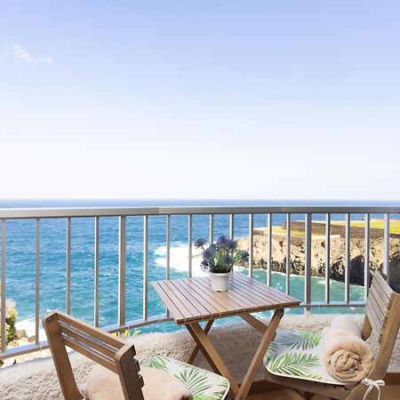 Cozy Seafront Studio With Balcony & Ocean Views San Marcos  Zewnętrze zdjęcie